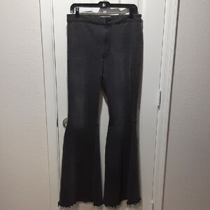 Free People Black High-Rise Jeans